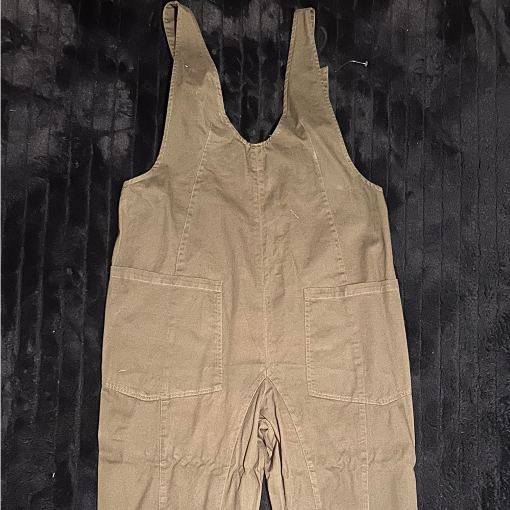 Stylish Olive Green Jumpsuit